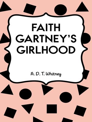 cover image of Faith Gartney's Girlhood